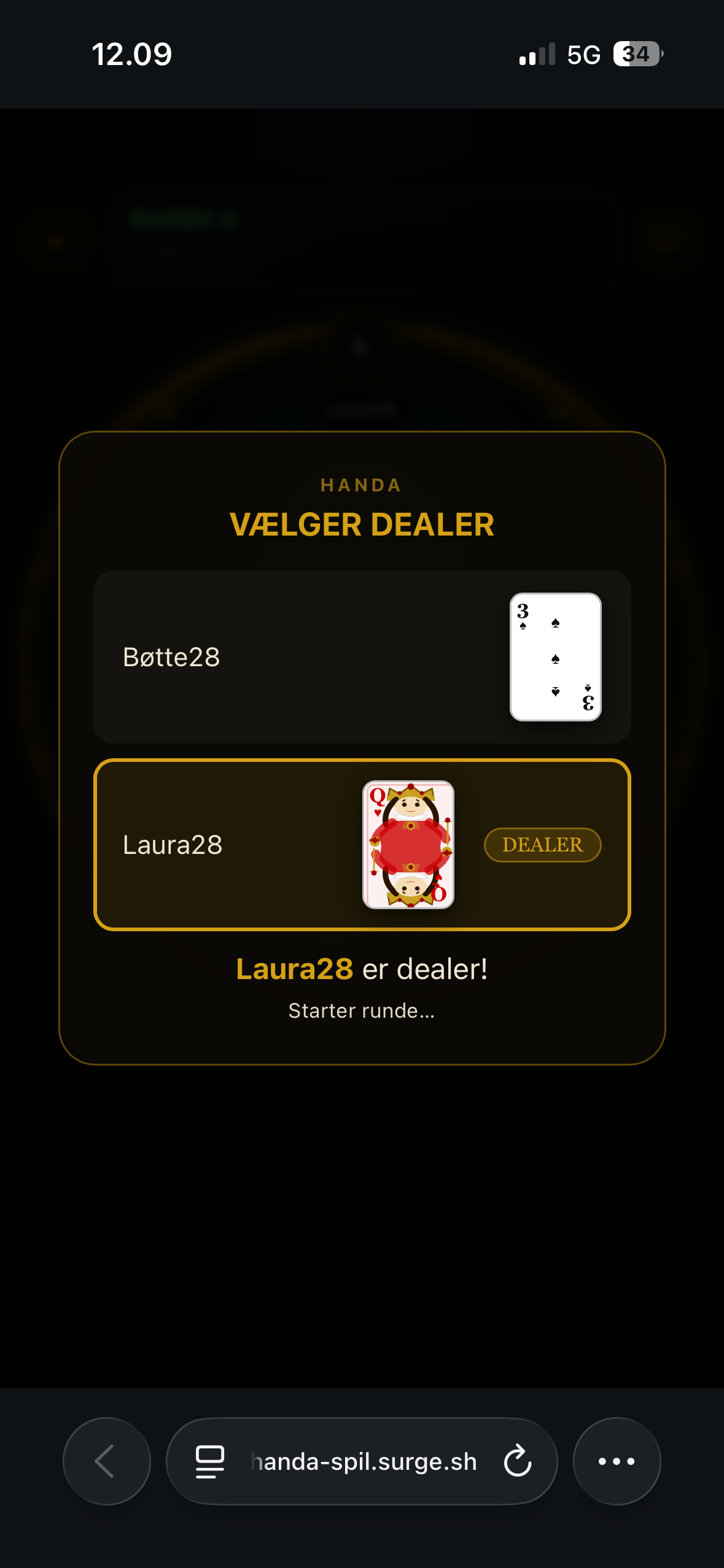 Handa vælger dealer
